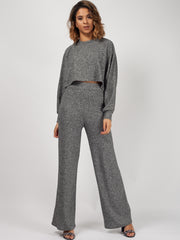 Cropped Batwing Top & Trouser Co-ord