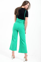 Long Straps High Waist Jumpsuit