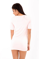 Motorcycle Legends Choker Eyelet T Shirt Dress