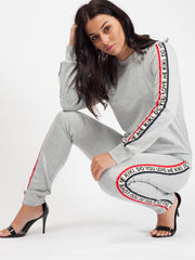 Kiki Do You Love Me Tape Loungewear Set