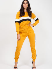 Contrast Panelled Loungewear Co-ord