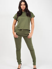 Samira Korte mouw Boxy Loungewear co-ord