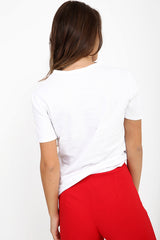 Femme Fatale Slogan Printed T Shirt