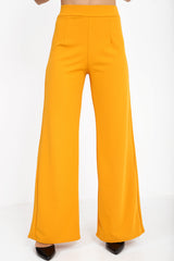High Waisted Flare Trousers