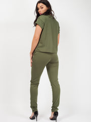 Samira Korte mouw Boxy Loungewear co-ord