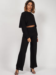 Cropped Batwing Top & Trouser Co-ord