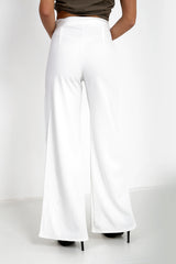 High Waisted Flare Trousers