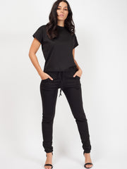 Samira Korte mouw Boxy Loungewear co-ord