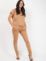 Samira Korte mouw Boxy Loungewear co-ord