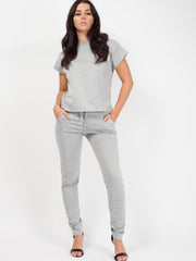 Samira Korte mouw Boxy Loungewear co-ord