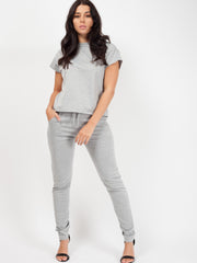 Samira Korte mouw Boxy Loungewear co-ord