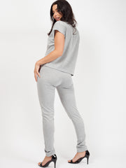 Samira Korte mouw Boxy Loungewear co-ord