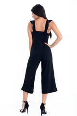 Frill Detail Culotte Jumpsuit