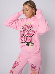 The Lovely Club Slogan Fleece Co-ord