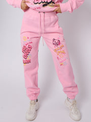 The Lovely Club Slogan Fleece Co-ord