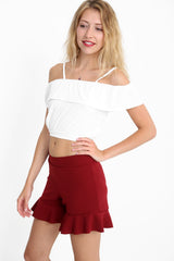 Pantalones cortos con cremallera