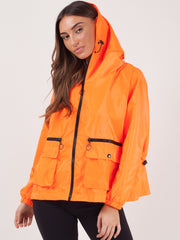 Hooded Rain Parka Festival Jacket