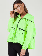 Hooded Rain Parka Festival Jacket