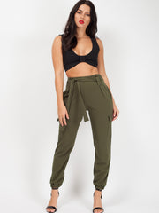 Olivia Cargo Taschenhose Gürteltierhose