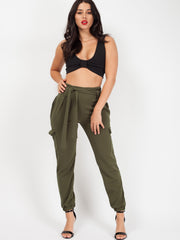 Olivia Cargo Taschenhose Gürteltierhose