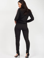 Kiki Do You Love Me Tape Loungewear Set