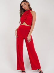 Slinky wrap crop top & broeker coöperatie