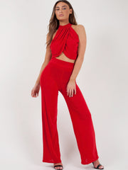 Slinky wrap crop top & broeker coöperatie