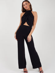 Slinky wrap crop top & broeker coöperatie