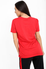 Königin Slogan gedrucktes T -Shirt