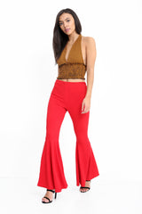 Flared Trichter Saumhose