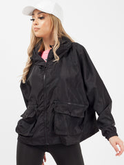 Hooded Rain Parka Festival Jacket