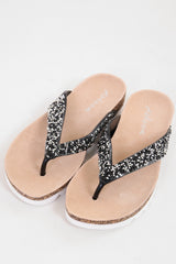 Studded Diamante Embellished Sandals