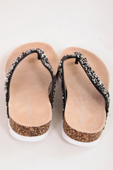 Studded Diamante Embellished Sandals