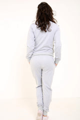 Diamante Embellished Star Loungewear Suit