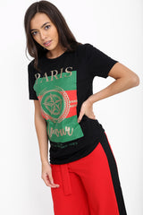 Paris Amour Slogan Printed T Shirt