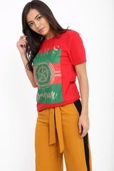 Paris Amour Slogan Printed T Shirt