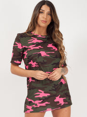 Camouflage Printed T-Shirt