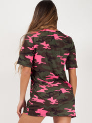 Camouflage Printed T-Shirt
