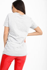 Paris Amour Slogan Printed T Shirt