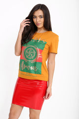 Paris Amour Slogan Printed T Shirt