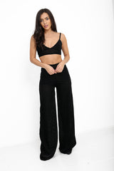 Ribbed Velvet Two Piece Set
