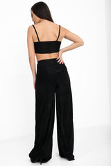 Ribbed Velvet Two Piece Set