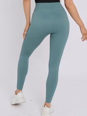 New Stretchy High Waisted Ribbed Leggings