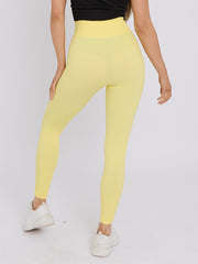 New Stretchy High Waisted Ribbed Leggings