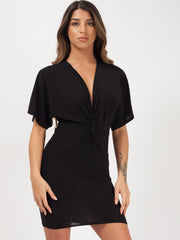 Twist Front Bodycon -Kleid