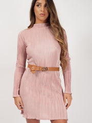 Pequeño cinturón de hebilla de doble círculo