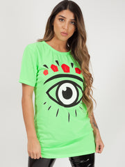 Eye Printed T-Shirt
