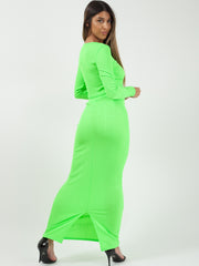 Bandage Crop Top & Skirt Co-ord