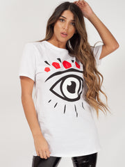 Eye Printed T-Shirt