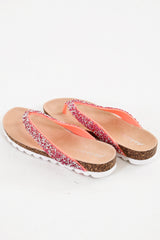 Studded Diamante Embellished Sandals